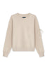 hand stitch earth sweater / ecru / £125.00